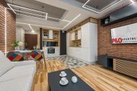 Kuchyňa alebo kuchynka v ubytovaní P&O Corporate Serviced Apartments Cybernetyki
