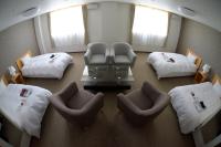 SUN PLAZA HOTEL 富士山中湖にあるシーティングエリア