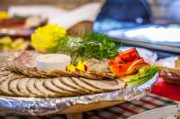 Jídlo v penzionu nebo okolí