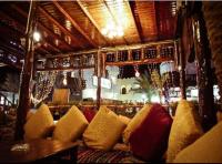 Posezení v ubytování Penguin Village Dahab