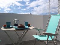 Balkon lub taras w obiekcie playa honda luxury