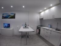 Kuchnia lub aneks kuchenny w obiekcie playa honda luxury