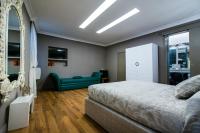 Televízia a/alebo spoločenská miestnosť v ubytovaní Hotel Antica Locanda