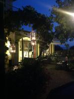 A garden outside Hotel La Vigna