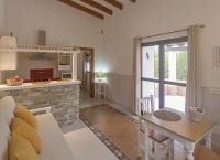 A kitchen or kitchenette at Viviendas Los Olivos - Formentera Break