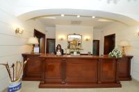 The lobby or reception area at Hotel Palma
