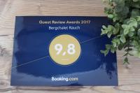 Certifikát, ocenenie alebo iný dokument vystavený v ubytovaní Bergchalet Rauch