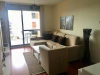 A seating area at Apartamento esquí y golf Las Margas