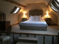 Cama ou camas em um quarto em Hotel L&#39;Aunette Cottage