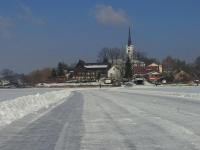 Apartmány Bella Vista Lipno v zimě