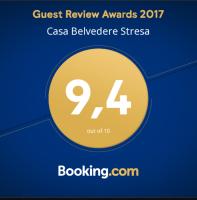 Certifikát, ocenenie alebo iný dokument vystavený v ubytovaní Casa Belvedere Stresa