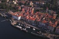 Widok na miasto Bellano z tego apartamentu