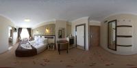 Postel nebo postele na pokoji v ubytování Soyic Hotel