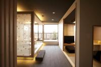 hotel kanra kyotoにあるベッド