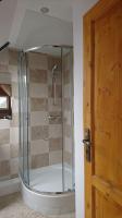 Koupelna v ubytování Apartmány U Vlka