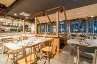 Reštaurácia alebo iné gastronomické zariadenie v ubytovaní Hotel Campus Sanpaolo