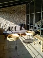 Posezení v ubytování Hotel Mas Bosch 1526