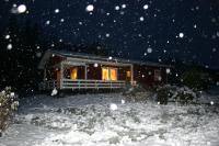 Ferienhaus Vitsand v zimě