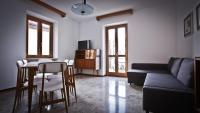 A television and/or entertainment centre at Casa della Vittoria
