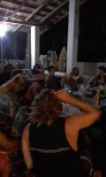 a group of people sitting in a room at Jayanthi Surf Dreams in Midigama