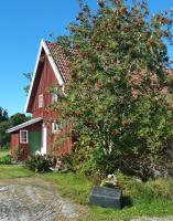 Ein Garten an der Unterkunft Bitterna Åkatorp