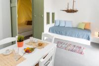 Posteľ alebo postele v izbe v ubytovaní Thalassitra Private Pool Suites