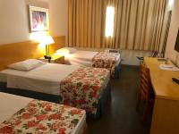 Hotel Dan Inn São José dos Camposにあるベッド