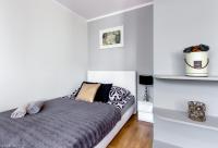 Posteľ alebo postele v izbe v ubytovaní ClickTheFlat Golden Terraces Apart Rooms