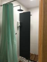 Koupelna v ubytování Albergue Camiño Real