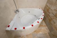 Koupelna v ubytování Cleopatra Spa Hotel