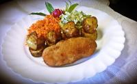 Jedlo v ubytovaní bed & breakfast alebo blízkom okolí