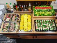 Jídlo v penzionu nebo okolí