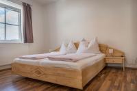 Posteľ alebo postele v izbe v ubytovaní Ferienwohnung Weitental