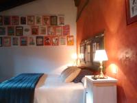 Łóżko lub łóżka w pokoju w obiekcie Hotel Rural Natxiondo