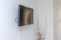 Televízia a/alebo spoločenská miestnosť v ubytovaní Nicki's House