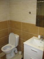 Koupelna v ubytování Apartmány U Vlka