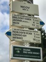 Certifikát, hodnocení, plakát nebo jiný dokument vystavený v ubytování Malá Kráska