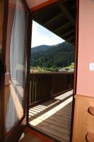 Widok na góry z tego hotelu