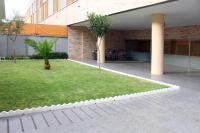 Zahrada ubytování Apartamento en la playa de Valdelagrana