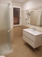 A bathroom at San Pietro