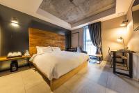 Incheon Airport Hotel Seattleにあるベッド