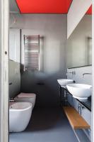 A bathroom at Pietra - The Italian Stay Collection