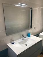 A bathroom at B&B ABRUZZO