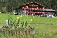 Vonkajšia záhrada v ubytovaní Lechnerhof Hotel-Garni