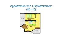 Plán poschodí v ubytovaní Gäste-Appartementhaus - Urlaubsresort Hafele