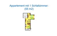 Plán poschodí v ubytovaní Gäste-Appartementhaus - Urlaubsresort Hafele