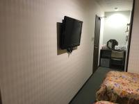 ホテルファミテック 日光駅前にあるテレビまたはエンターテインメントセンター