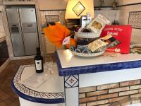 Kuchnia lub aneks kuchenny w obiekcie Villa Papardo