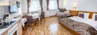 Posteľ alebo postele v izbe v ubytovaní La Majon Apartments
