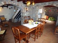 A seating area at Can Mahola